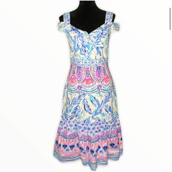 lilly pulitzer iva midi dress